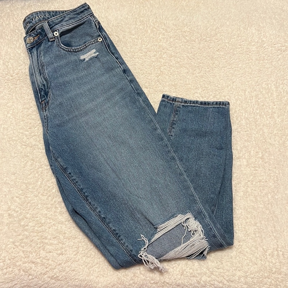 AE mom jeans